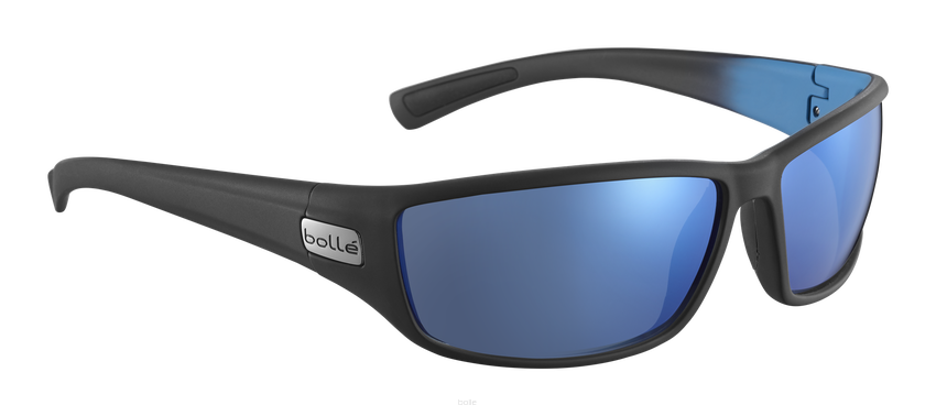 PYTHON Black Blue Matte HD Polarized Offshore Blue
