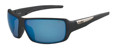 Okulary przeciwsłoneczne Bolle Cary Matte Black Polarized Offshore Blue Cat.3
