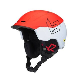 INSTINCT MIPS matte white-red 51-54 cm